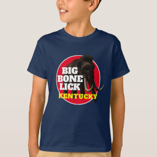 Mammoth en Big Bone Lick Kentucky T-shirt