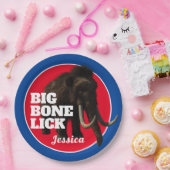 Mammoth en Big Bone Lick   Papieren Bordje (Feest)