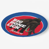 Mammoth en Big Bone Lick   Papieren Bordje (Gekanteld)