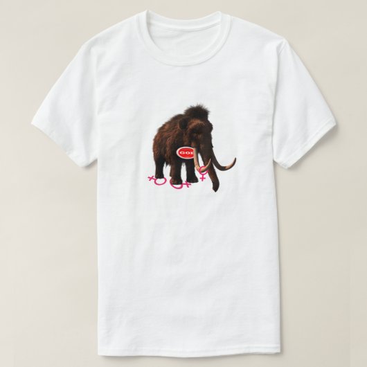 Mammoth GOPs Nieuw Mascotte T-shirt (Design voorkant)
