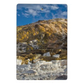 Mammoth Hot Spring Mini Klembord (Achterkant)
