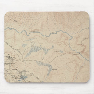 Mammoth Hot Springs en Vicinity 2 Muismat