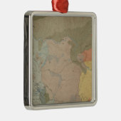 Mammoth Hot Springs en Vicinity Metalen Ornament (Rechts)