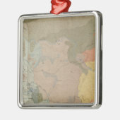 Mammoth Hot Springs en Vicinity Metalen Ornament (Links)
