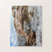 Mammoth Hot Springs in Yellowstone National Park Legpuzzel (Verticaal)