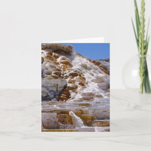 Mammoth Hot Springs Kaart