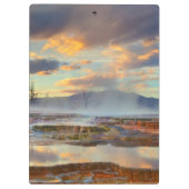 Mammoth Hot Springs Klembord (Achterkant)