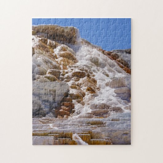 Mammoth Hot Springs Legpuzzel (Verticaal)