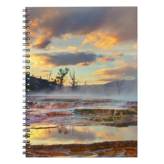Mammoth Hot Springs Notitieboek (Voorkant)