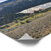 Mammoth Hot Springs Panorama, Yellowstone, Wyoming Poster (Hoek)