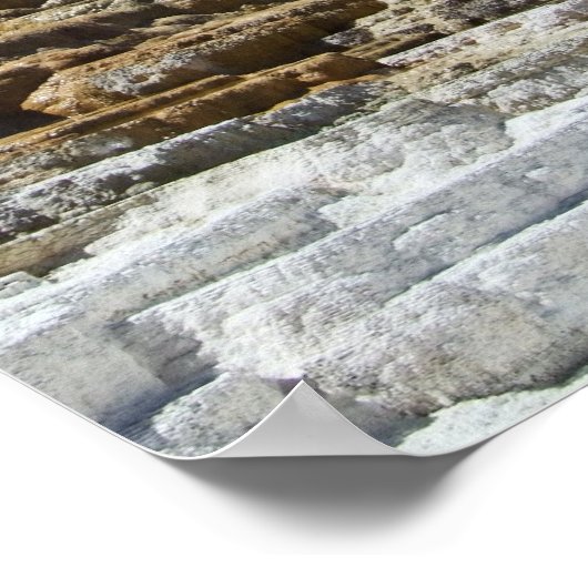 Mammoth Hot Springs Poster (Hoek)