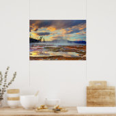 Mammoth Hot Springs Poster (Keuken)