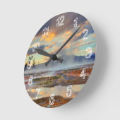 Mammoth Hot Springs Ronde Klok (Hoek)