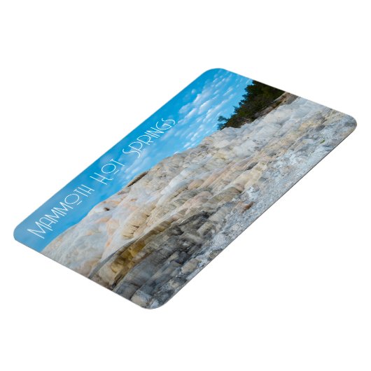 Mammoth Hot Springs Yellowstone National Park Magneet (Linkerzijde)