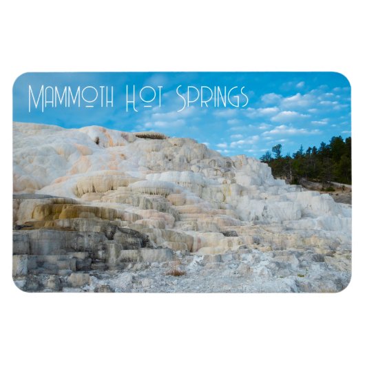 Mammoth Hot Springs Yellowstone National Park Magneet (Horizontaal)