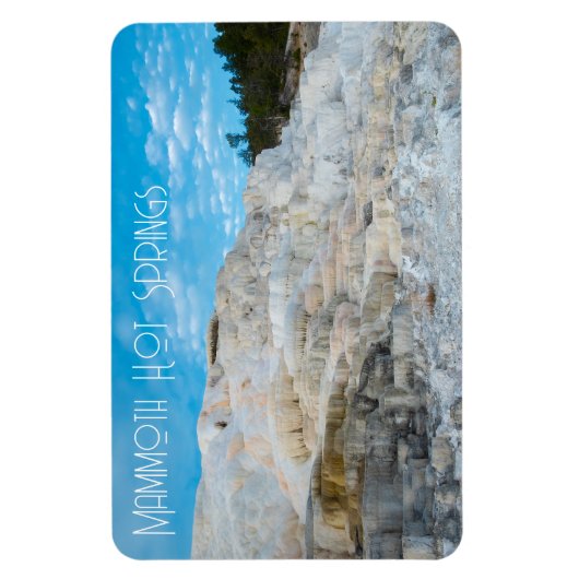 Mammoth Hot Springs Yellowstone National Park Magneet (Verticaal)