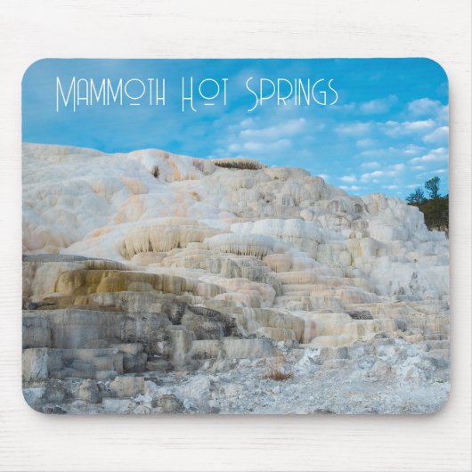 Mammoth Hot Springs Yellowstone National Park Muismat (Voorkant)
