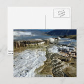 Mammoth Hot Springs, Yellowstone National Park, Wy Briefkaart (Voorkant / Achterkant)