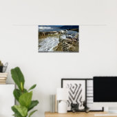 Mammoth Hot Springs, Yellowstone National Park, Wy Poster