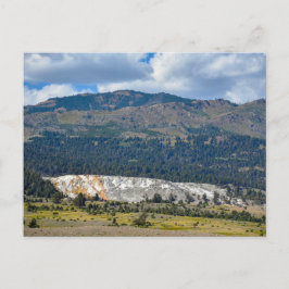 Mammoth Hot Springs, Yellowstone, Wyoming Briefkaart