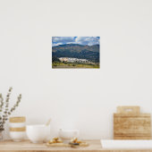 Mammoth Hot Springs, Yellowstone, Wyoming Poster (Keuken)