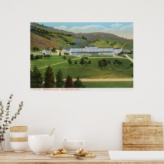 Mammoth Hotel, Yellowstone Poster (Keuken)