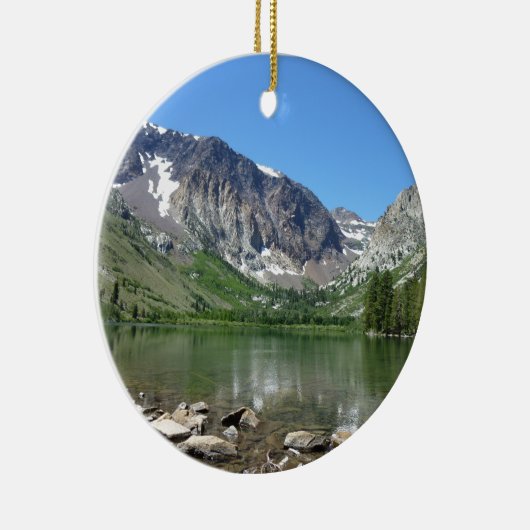 Mammoth Lake Keramisch Ornament (Rechts)