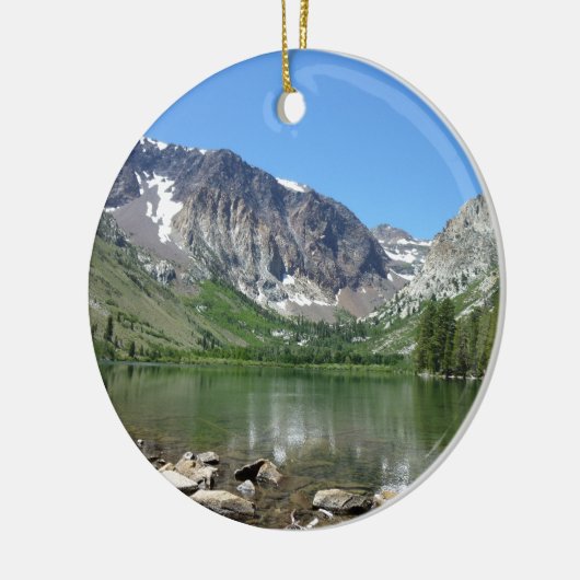 Mammoth Lake Keramisch Ornament (Links)