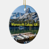 Mammoth Lakes Aandenken Keramisch Ornament (Rechts)