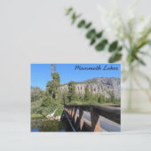 Mammoth Lakes, CA Briefkaart (Staand voorkant)