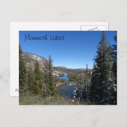 Mammoth Lakes, CA Briefkaart (Voorkant / Achterkant)