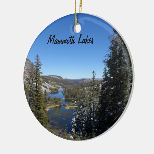 Mammoth Lakes, CA Keramisch Ornament (Links)