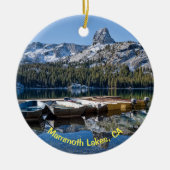 Mammoth Lakes, CA Keramisch Ornament (Voorkant)