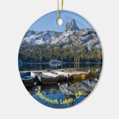 Mammoth Lakes, CA Keramisch Ornament (Links)