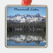 Mammoth Lakes, CA Metalen Ornament (Voorkant)