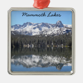 Mammoth Lakes, CA Metalen Ornament