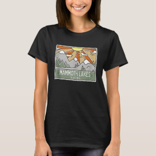 Mammoth Lakes California Mountains Sunshine CA Tri T-shirt