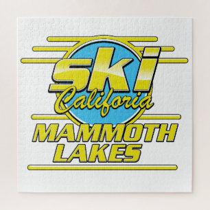 Mammoth Lakes California Ski logo in het Nederland Legpuzzel