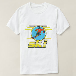 Mammoth Lakes California Ski logo T-shirt