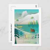 Mammoth Lakes, Californië Briefkaart (Voorkant / Achterkant)