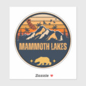 Mammoth Lakes, Californië Sticker (Vel)