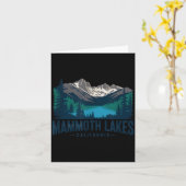 Mammoth Lakes Kaart (Gele Bloem)
