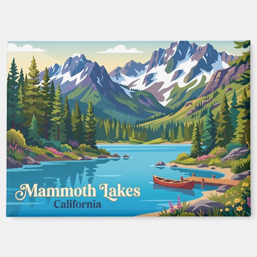 Mammoth Lakes VS Magneet (Voorkant)