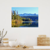 MAMMOTH LAKT AREA MET HERFST REFLECTIES POSTER (Keuken)