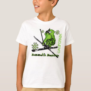 Mammoth Mountain Boys California Skiër t-shirt