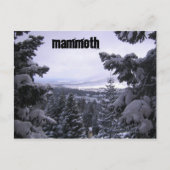 Mammoth Mountain Briefkaart (Voorkant)