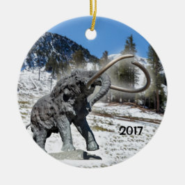 Mammoth Mountain, CA Keramisch Ornament
