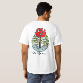 Mammoth Mountain California logo T-shirt (Achterkant volledig)