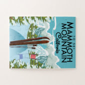 Mammoth Mountain California naar ski Legpuzzel (Horizontaal)