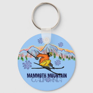 Mammoth Mountain California ski sleutelhanger
